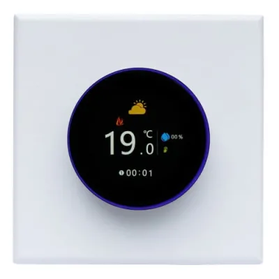 Терморегулятор Heat Plus BHT-6000-W WI-FI сенсорний 16А білий (BHT6000WWF)